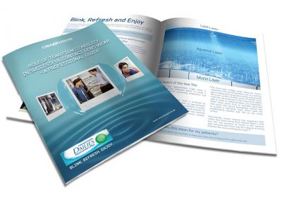 Cibavision Dailies product launch and brochure design