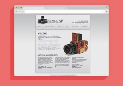 ClassicV Website Design