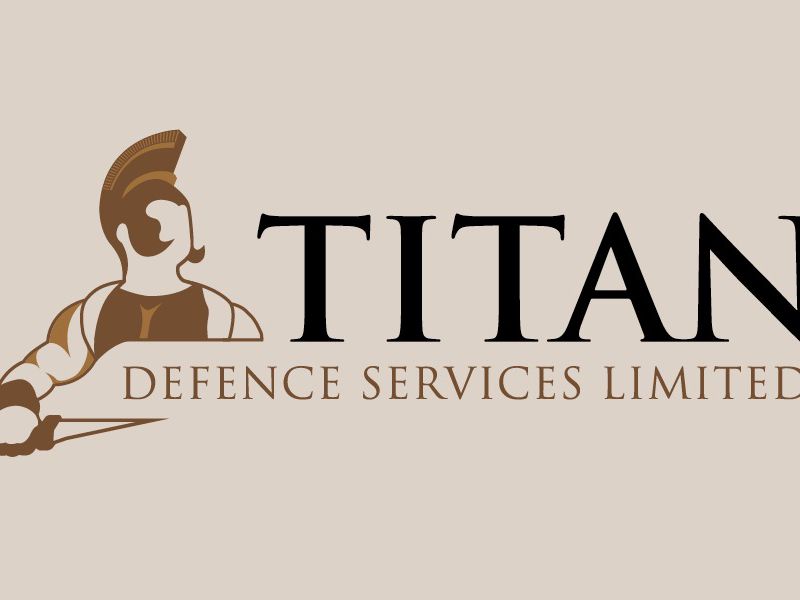 Titan Defence Logo Design