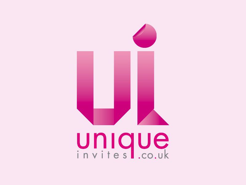 Unique Invites Logo Design